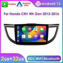 Hizpo 10.1" Touch Screen Android 13 Bluetooth Apple CarPlay Wifi AUX Car Stereo Radio Head Unit Multimedia GPS Navigation Player For Honda CR-V CRV 2012 2013 2014 2015 2016