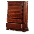 thumbnail image 2 of Michael Amini Cortina Wood Chest in Honey Walnut, 2 of 13