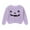 A-3-37-Light Purple, variant on XZNPDUCQ Girls Cardigan Sweater Button Long Sleeve Crewneck Knit Solid Sweaters Tops Halloween Sweater Long Sleeve Ghost/Pumpkin Cardigan Coat，6-7 Years，Green