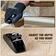 thumbnail image 5 of Mini Hand Planer Professional Precise Woodworking Planer Smoothing Wood Planes Tool Adjustable Flat Bottom Wood Trimming Planer ,Easy to Use, 5 of 7
