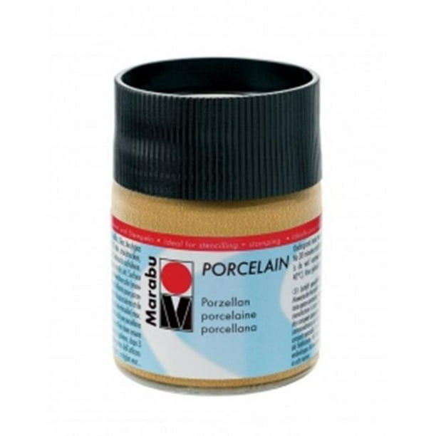 Porcelain Paint, Metallic Gold 50 ml