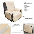 thumbnail image 2 of PETMAKER Recliner Cover - Chair Cover for Dogs, Pets, and Kids (Tan), 2 of 5