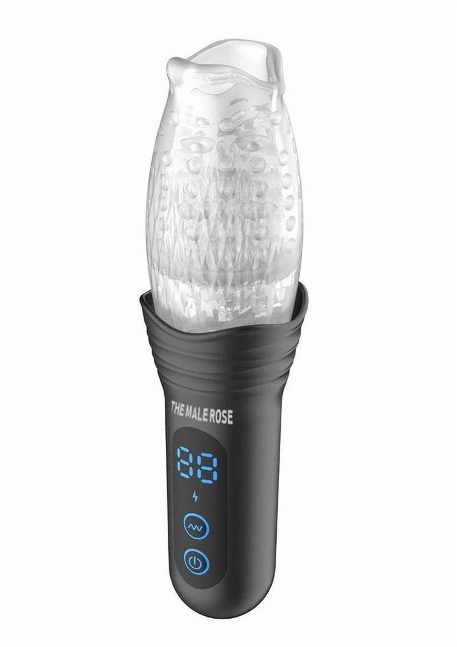 warrior auto thrusting stroker automatic male masturbator Warrior Auto Thrusting Male Masturbator - White