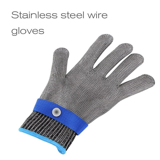 Industrial Protective Gloves,Cut Proof Stab Resistant Anti Cut Glove Cut  Resistant Protection Glove Multi-Functional 