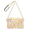 thumbnail image 2 of FORMRS Women Crossbody Purse with Chain Strap Vegan Leather Shoulder Handbag, White Stars Pattern, 2 of 7