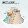 thumbnail image 3 of Xecao Starfish On The Sand Beach Print Men and Women Night Reflective Hat Runner Cap Visor Bucket Hat Boonie Cap, 3 of 6