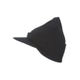 thumbnail image 1 of Cuff Beanie Visor Cap, Black, 1 of 2