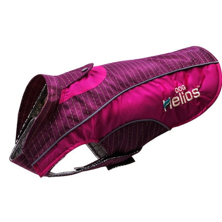 UPC: 0858342006484 | Dog Helios Reflecta-Bolt Sporty Performance Tri-Velcro Waterproof Pet Dog Coat Jacket W/ Blackshark Technology