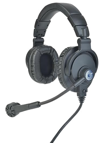 Interchangeable Headset Cable for Clear-Com 300-X4(5ft), XLR Connector Microphone Headphone Wire for Clear-Com CC-110 CC-300 CC-220 CC-400-X4 Headsets, 4 Pin XLR Female Adapter Headphone Cord(2 Pack)