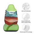 thumbnail image 4 of Wukai Flying Frog On Branch Full Set Car Seat Covers with Soft Padding Universal Auto Front Seats Protector and Cushion Mat, 4 of 5