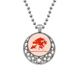 thumbnail image 1 of Comandante de la bandera china Collares Colgante Retro Moon Stars Jewelry Unbranded M, 1 of 3