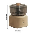 thumbnail image 3 of Qonioi Wireless Garlic Chopper, Portable Mini Food Processor with USB Charging, Vegetable Masher, 3 of 7