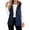 Navy, variant on Stamzod Womens Vest Casual Hooded Sleeveless Fleece Lined Outerwear Vests Winter Coat with Pockets