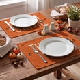 thumbnail image 3 of Smile Give Thanks Orange Thanksgiving Placemats 12x18 Inch Set of 4, 3 of 7