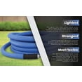thumbnail image 2 of AG-Lite 5/8" x 100 ft Irrigation Hose, 100% Rubber, 500 PSI, Agriculture Grade, Lightweight & Flexible, 3/4" GHT Brass Fittings, Hot & Cold Water Use, Kink Resistant, 10-Year Warranty, 2 of 6
