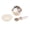 Beige, variant on 4-In-1 Multifunction Colander and Mixing Bowl Set with Graters - Durable Stainless Steel Food Strainer for Kitchen, Vegetable and Fruit Cleaning, Nordic Beige