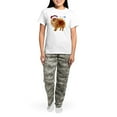 thumbnail image 4 of CafePress - Pomeranian Head Dog Art Women's Light Pajamas - Women's Short Sleeve Print T-Shirt and Pants Light Cotton Pajama Set, 4 of 7