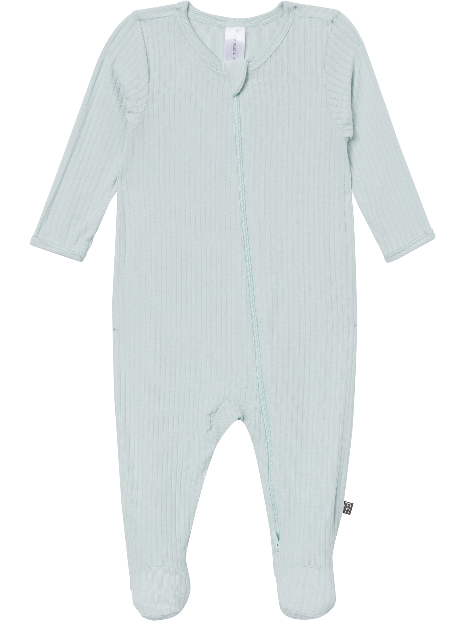 Modern Moments by Gerber Baby Neutral Viscose Sleep ´N Play Footed Pajamas, 2-Pack, Sizes Newborn - 6/9 Months