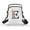 Floral Letter Pattern Design, variant on HELLHERO Monstera Pattern Double Deck Adjustable Shoulder Strap Crossbody Bag Women Adjustable Shoulder Strap for Daily Use