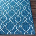thumbnail image 5 of Mark&Day Outdoor Rugs, 4x6 Valentijn Traditional Indoor/Outdoor Denim Area Rug, Non Shedding Blue Cream Carpet for Patio, Porch, Deck, Bedroom, Living Room or Kitchen (4'3" x 5'11"), 5 of 6