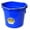 Blue, variant on Little Giant Flat Back Bucket 20 Qt - Feed Livestock and Pets with Options of 12 to Choose from - Bundled by Evergreen Farm and Garden (Blue)
