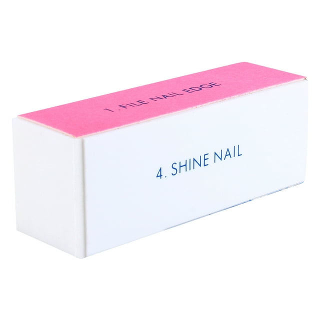 Limador De Uñas, Bloque De Pulido De Uñas, Lima De Uñas 4 Caras Manicura Pulido, Nail Art Shiner Buffer Buffing 4 Formas De Bloquear La Manicura Del Archivo De Lijado De