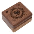 thumbnail image 1 of Caja de música, caja de música de madera vintage Caja de música de madera vintage Caja de música con movimiento chapado en oro Uso conveniente, 1 of 12