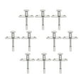thumbnail image 4 of Plunger Spring Loaded Bolt Steel Latches Lock Door Rod Pin Stainless Concealed Screws Slide Heavy Duty Sliding Crib, 4 of 9