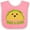 Pink and White, variant on Inktastic Taco Bout a Cutie Cute Taco Pun Boys or Girls Baby Bib