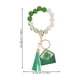 thumbnail image 4 of Pulsera llavero con cuentas y borla de trébol para el Día de San Patricio, 4 of 6