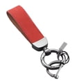 thumbnail image 1 of Car Key Chain Hanging Pendant Simple with D Wrist Strap Gift Key Clip Key Chain Strap for Purse Backpack Red, 1 of 8