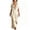 A329-Beige, variant on Sokhug Women's Maxi Shirt Summer Dresses Turn Down Collared Short Sleeve Embroidered Loose Tunic Dress with Pockets