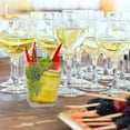 thumbnail image 6 of Oasis Creations Square Dessert Cup - 5.5 ounce - 50 Count - Spoons Included - Clear Plastic - Large Appetizer Cup -Tall Dessert Cup-Tasting Cup- Parfait Cup-Disposable or Reusable, 6 of 8