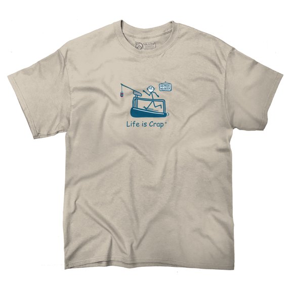 Life Is Crap Run For Beer Good Life Funny T Shirts Gift Ideas T-Shirt Tee by Life Is Crap