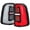 Black Housing Clear Lens, variant on Spec-D Tuning Full LED Black Tail Lights w/ Red LED Sequential Turn Signals and Startup Animation Compatible with 2019-2024 Dodge RAM 1500, Left + Right Pair Assembly