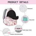 thumbnail image 4 of Cute Cow Backpack for Student Durable Waterproof School Bag with Black and White Cow Print, Adjustable Straps, Breathable Padding, Large Capacity for School, Travel & Outdoor Use, 4 of 5