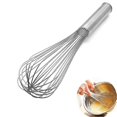 thumbnail image 1 of Stainless steel whisk, whisk egg whisk, wisdom manual whisking balloon whisk, wire whisk, 1 of 5