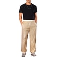 thumbnail image 2 of Pantalones de lentejuelas INSPIRE CHIC para hombre, con cintura elástica, disfraz de disco de los 70, pantalones brillantes para fiestas, 34 dorados, 2 of 5