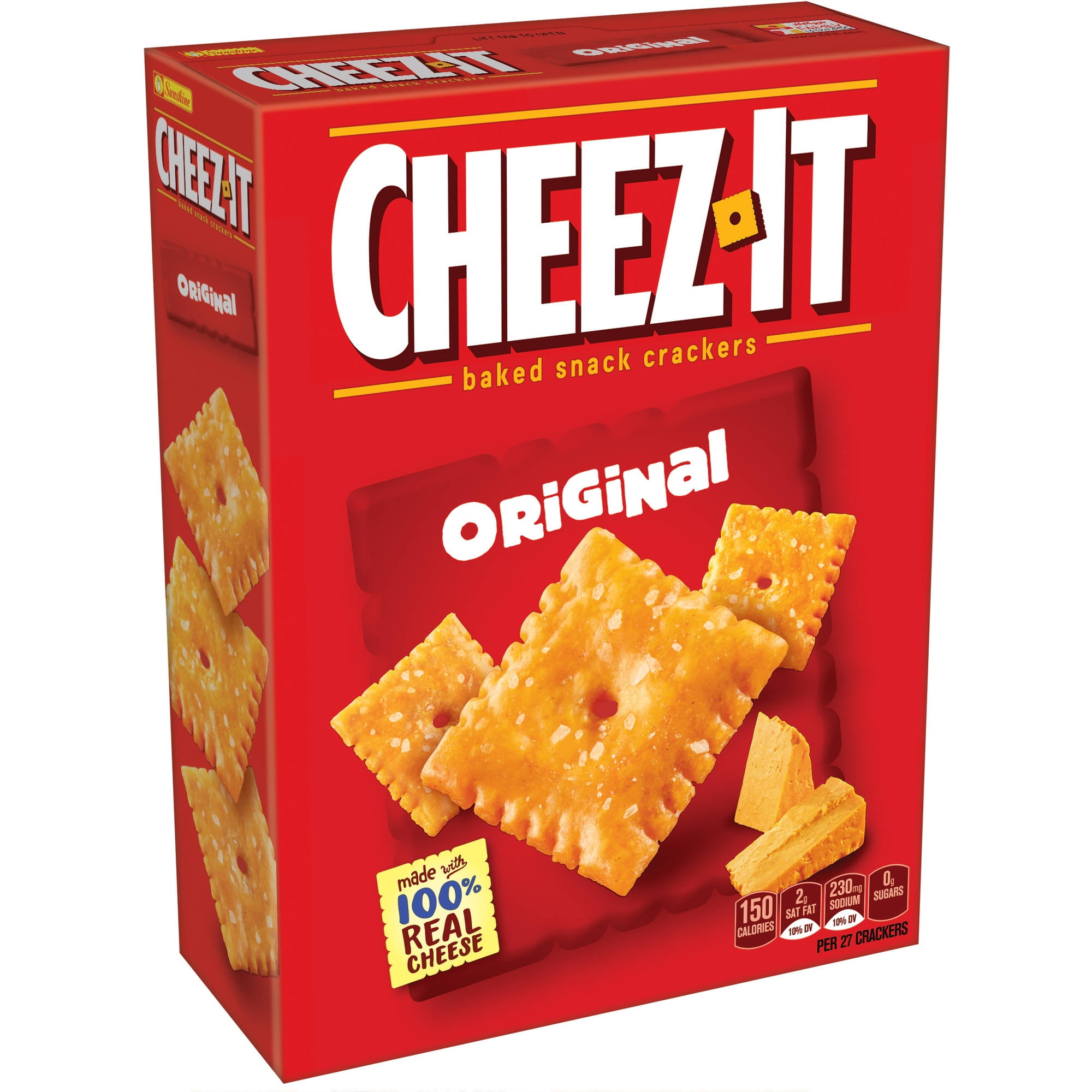 Cheez-It Original Baked Snack Crackers 7 oz. Box by Sunshine Biscuits, LLC