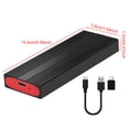 thumbnail image 4 of Caja SSD M.2 USB3.2 Gen2 para NVMe 2230/2242/2260/2280 M2 (protocolo Dual), 4 of 4