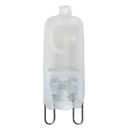 60w Double Life - Satco S4649 60w 120v T4 G9 Frosted Double Loop Halogen Light Bulb