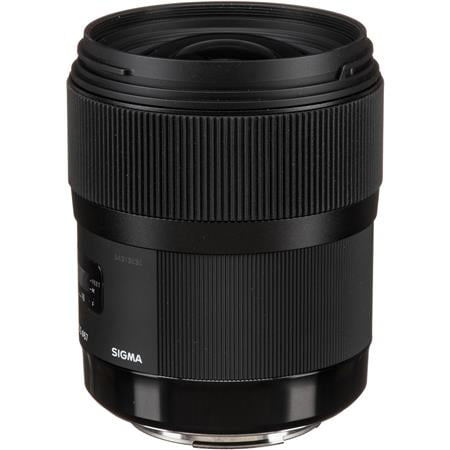 Sigma - 35mm f/1.4 DG HSM Art Standard Lens for Canon - Black