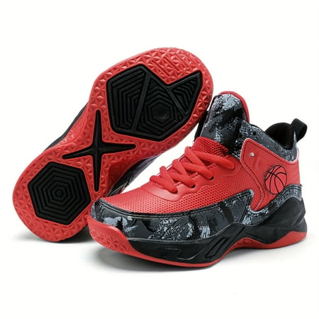 

Breathable Anti-Slip Basketball Shoes for Boys - Perfect for Indoor and Outdoor Training All Seasons