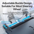 thumbnail image 6 of Steering Wheel Tray Desk with Expandable Trays, Steering Wheel Table Food Tray for Front Seat Eating Dinning Working, Adjustable Laptop Tray for Car, 6 of 8