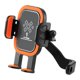 thumbnail image 1 of 2uds. Soporte para teléfono de bicicleta Soporte a prueba de golpes para motocicleta (Montaje de espejo) Negro, 1 of 3