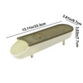 thumbnail image 2 of Oggfader White Rolling Egg Storage Container - Food Grade Plastic with Clear Window, Sealed Shockproof, Foldable Portable for Kitchen, Refrigerator & Picnic, 2 of 5