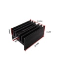 thumbnail image 2 of Easycargo 10 paquetes TO-220 disipador de calor + kit de tornillos de montaje aislante para LM317 LM317t L7805 L7812 L78XX regulador de voltaje IRFZ44N 3205 520N 630 1404 transistor MOSFET (20 mm x 15, 2 of 5