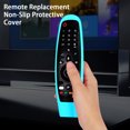thumbnail image 6 of ruhuadgb Remote Control Case Wear-resistant Anti-slip Texture Silica Gel Stain-resistant Remote Control Protective Case for LG AM-MR650A, 6 of 7