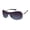 Silver & Blue, variant on Southpole Men's 5081SP Shield UV400 Protective Metal Rectangular Fashion Sunglasses, 135mm