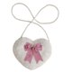 thumbnail image 1 of Bolso bandolera con forma de corazón, cadena de perlas de felpa, bolso para teléfono móvil, bolso de hombro difuso para mujeres, señoras y niñas, 1 of 5